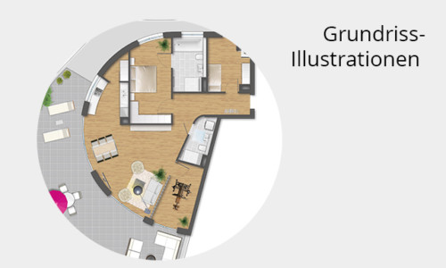 GRUNDRISSILLUSTRATIONEN