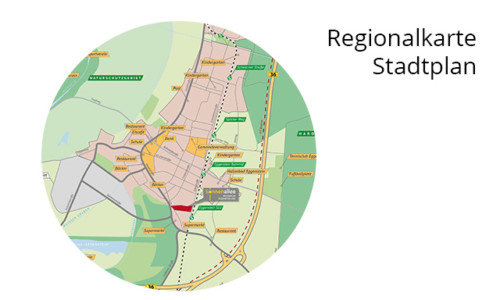 REGIONALKARTE / STADTPLAN